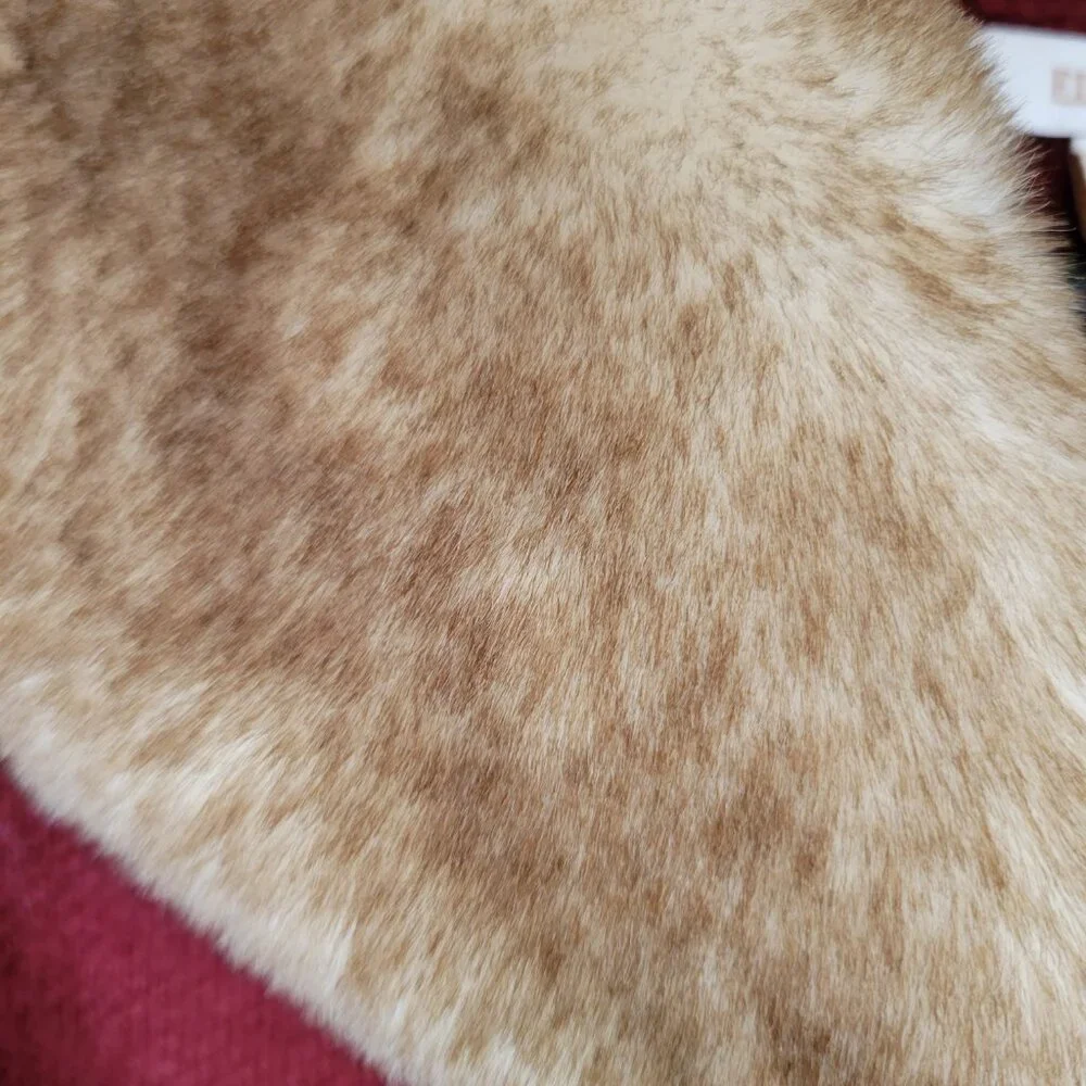 ELLEN TRACY Faux Fur Collar Cardigan NWT - Picture 5 of 10